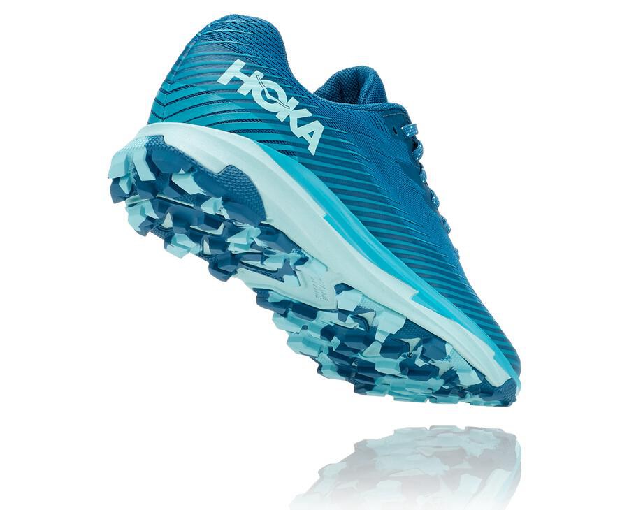 Trail Shoes Womens - Hoka One One Torrent 2 - Blue - XZGYUQM-15